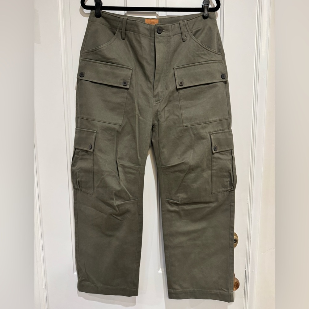Women’s Olive Cargo Pants